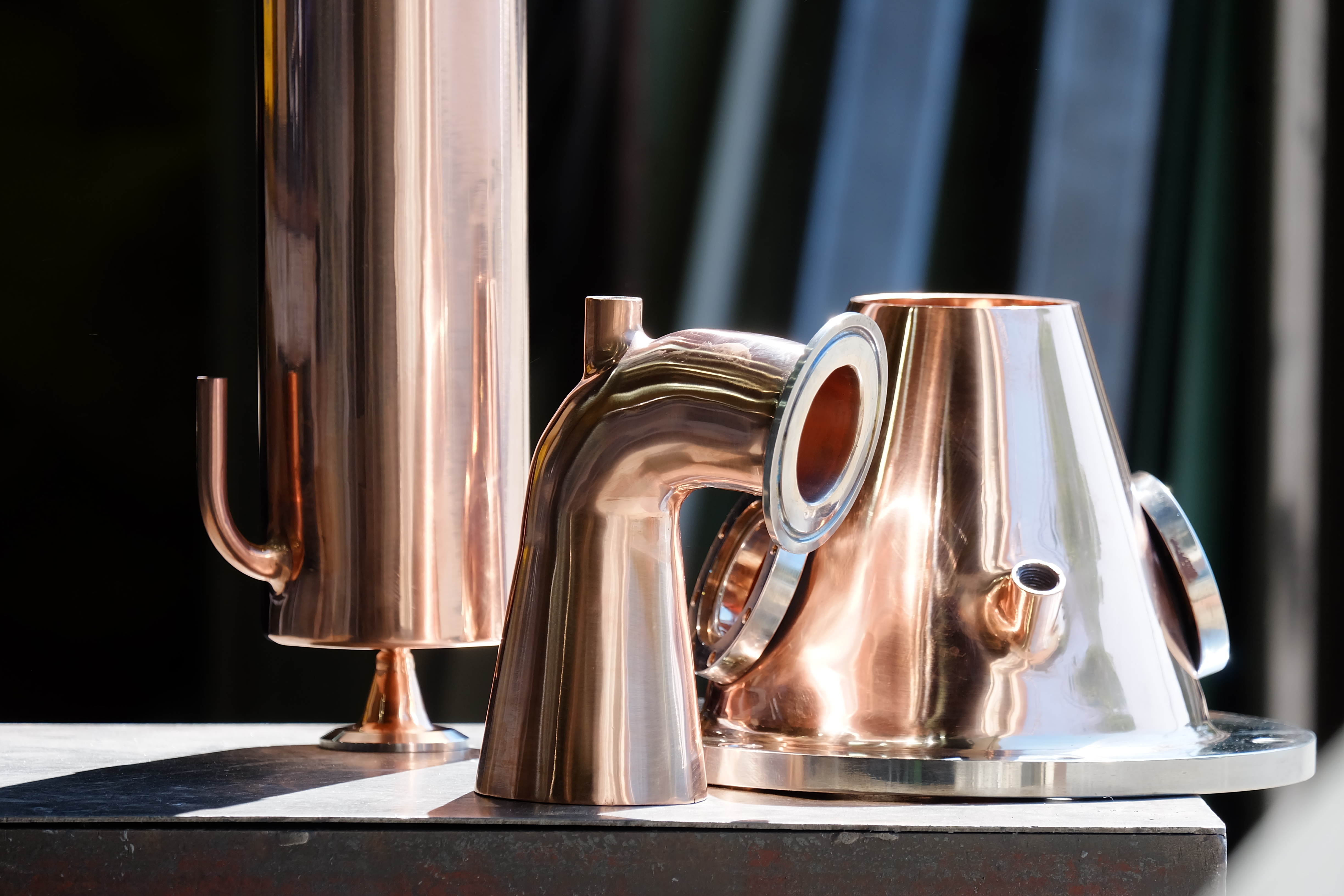 銅 内外#409研磨の施工例